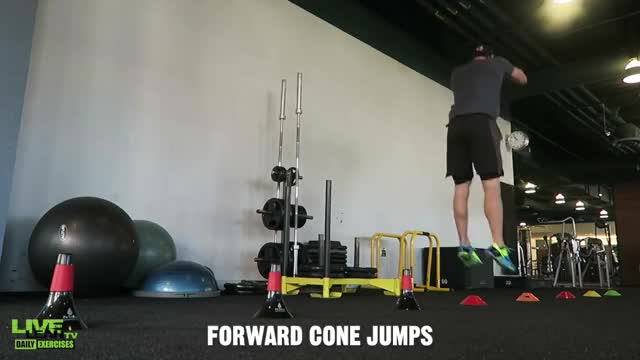 Male Cone Jumps demonstration