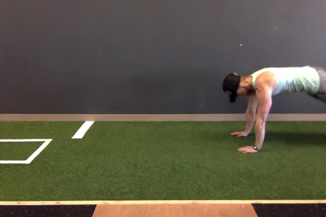 Male Spider Crawl demonstration