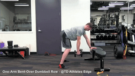 Bench-Supported Row demonstration